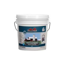 10-Year Premium White Elastomeric Roof Coating - 1 Gallon