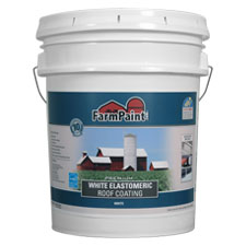 10-Year Premium White Elastomeric Roof Coating - 5 Gallon