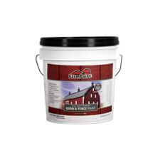 Red - Premium One Coat 100% Acrylic Barn & Fence Paint - 1 Gallon