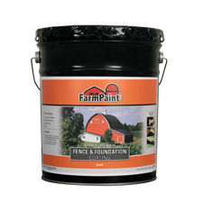 Non-Fibered Fence and Foundation Coating - 5 Gallon